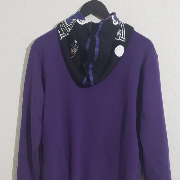 Youth NFL Baltimore Ravens Full Zip Hoodie - Picture 4 of 7